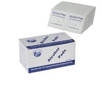 100pcs Disposable Alcohol Pads, BAITAI Cotton Swabs with 75% Alcohol for External Applications,30 * 60mm (100pcs)