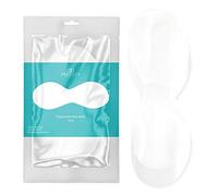 100pcs Disposable DIY Non-Woven Eye Mask Paper by Project E Beauty | DIY Cotton Eye Care Mask | for Skincare & Spa Salon Use | Cosmetic Facial Paper for Toner, Serum, or Lotion (100, Eye Shaped)