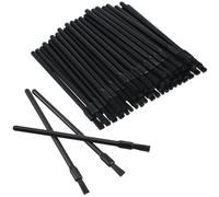 100Pcs Disposable Makeup Lip Brushes, Mini-Makeup Brushes with Soft Brush Head, Mini Makeup Lip Brush for Women(Black)