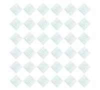 100pcs Disposable Makeup Mixing Palette with PU Film Paper Tray | Hygienic Single Use Surface, for Eye Shadow and Brushes, Salon or Nail Art Practice Random Style