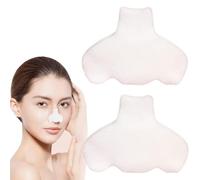 100PCS Disposable Non Woven Cotton Nose Patches Compressed Strips T Zone Mask Toner Pads for Blackhead Removal Spa and Skin Care