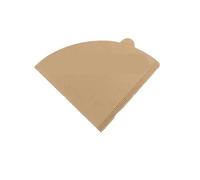 100pcs Disposable Paper Coffee Filter 1-4 Cups Wood Pulp Drip Paper Cone Coffee Strainer Bag Pour Over Household Accessories(100pcs V02 Brown)