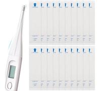 100pcs Disposable Probe Covers for Digital Oral Probes, PP PE | Single-use Hygiene Barrier, Quick Prep for Homes and Screening, Maintains Reading Accuracy