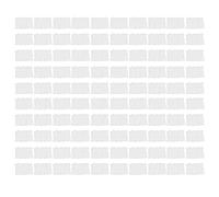 100pcs Disposable Spa Headband Soft Elastic Nonwoven Facial Hair Band for Makeup Skin Care White 100pcs