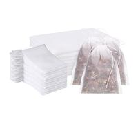 100PCS Disposable Tea Filter Bags Drawstring Tea Filter Loose Tea Infuser for Tea Spice 7 x 9 cm