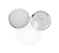 100Pcs DIY Badge Button Parts Supplies For Clothes/Handbag Decor Badge Button Maker Materials Multipurpose(100Pcs 75mm)