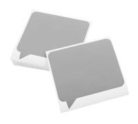 100pcs DIY Scratch Off Stickers Silver Paper Labels | Message Concealment Feature, Party Engagement Booster, for Classroom and Customer Appreciation Inserts