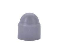 100Pcs Dome Protection Cap Exposed Hex Screw Protect Nut Bolts Hexagon Plastic PE Covers Black White Red Blue Yellow Gray M3-M24(Gray,M5x8x10 (100Pcs))