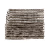 100Pcs Double Loop Wire Binding Spine, 100 Sheet Capacity 3:1 Pitch Binding Wire with Nylon Coating and Iron for A4 Paper, 12.7mm Diameter 34 - Loop Binding Spine (Bronze)