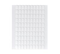 100Pcs Double Side Sticky Putty Clear Sticky Tape Stickers Self-Adhesive Poster Tacky Putty