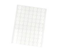 100Pcs Double Side Sticky Putty Clear Sticky Tape Stickers Self-Adhesive Poster Tacky Putty Traceless Clear