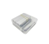 100Pcs Double Sided Write On Metal Labels for Outdoor Gardening and Durability Applications Aluminum Plant Tag Write On Labels
