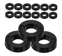 100pcs Drum Set Plastic Washers for Drum Kits Black