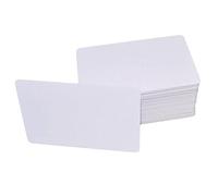 100PCS Dual Band RFID White Card, Compatible with 13.56mhz MF Class 1K and 125khz EM4100, Read-only…