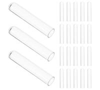 100pcs Durham Glass Test Tubes 10x50mm for Microbiology Experiments