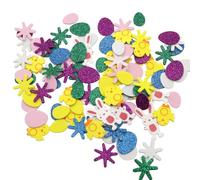 100PCS Easter Stickers for Children,Easter Foam Stickers,Kids Decorations Craft,DIY Crafts Sticker for Window/Scrapbooking/Books/Bonnet Ornaments Making,The Shapes of Bunny,Egg and Chicks Sticker
