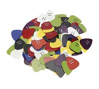 100pcs Electric Guitars Picks Assortment - Compact Case Holder and Tones for Ukulee Guitars