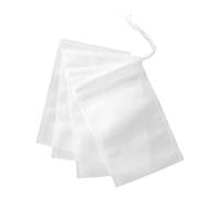 100Pcs Empty Tea Filter Bags (15 x 20cm) - Drawstring Pouches for Loose Leaf Tea, Spices, Coffee, Yogurt Infusion & Cooking