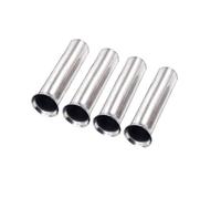 100PCS EN Series Non-Insulated Wire Connector Ferrules Electrical Cable Terminal Brass Bare Tinned Crimp Terminal 22-10 AWG(1mm2)