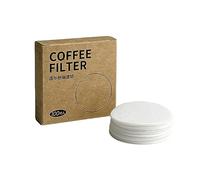 100pcs Espressos White Filter Papers 51mm/58mm Replacement Coffee Round for Maker Extraction Papers