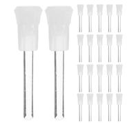 100pcs Essential Oil Applicator Wand 6ml Glass Rod Bottles
