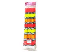 100pcs Eye-catching Float Top Fishing Tools Hollow Tail Lift Top Float Bobber Tackle Set