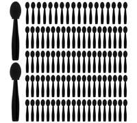 100PCS Eye Shadow Applicator, Mini Eyeshadow Brushes Disposable Sponge Portable Travel Makeup for Women