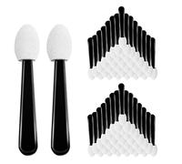100Pcs Eyeshadow Applicator, Eye Shadow Brush Pack, Disposable Sponges for Eyeliner, Eye Makeup, Arts Crafts, DIY Nail Art Beauty Tool