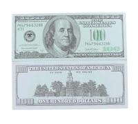 100Pcs Fake Money Prop Money Play Money Toy Set Realistic Dollar Bills For Movie Props Pretend Play Videos Educational Play Magic Tricks Birthday Party And Holiday Party Decoration