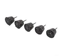 100pcs Fertilizer Deployment Box with Lid for Use with Organic or Synthetic Fertilizers in Bonsai Care (Large Coffee+Lid)