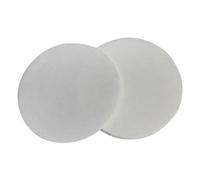 100Pcs Fiber Qualitative Filter Paper 7cm/9cm/11cm/12.5cm/15cm/18cm with Fast/Medium/Slow Speed for Funnel Use(12.5cm medium speed)