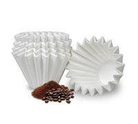 100Pcs Filter for Kalita Wave 155,Small Coffee Filters 1-2 Cups, Disposable Basket Coffee Filter Paper,Compatible with Kalita Wave Dripper 155, Single-Serve Coffee Pot, Pour-Over and Drip Coffee Maker