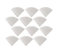 100pcs Filters Natural White Disposable Cone Paper Coffee