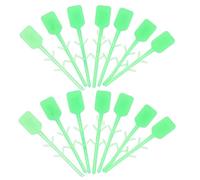 100pcs Fire Extinguisher Security Seal Green Plastic Latch Tag