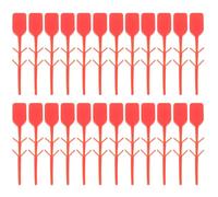 100pcs Fire Extinguisher Security Seal Plastic Latch Tags Red | Easy to Fix Tags, Identification, Versatile Use, Supplied in 100 Piece Pack