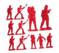 100Pcs Firefighter Figurines for Pretend Play Miniature People Fireman Figures for Party Favors Cake Toppers Goody Bag Fillers for Imaginative Role Play