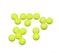 100pcs Fishing Foam Floats Ideal for Creating Life Like Swimming Actions in Water (6# yellow)