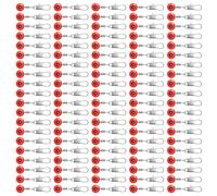 100pcs Fishing Line Sink Slide Float Connector Hook Shank Clip Connector Saltwater Tackle Equipment Fishing Float Bobber Stop Space Bean Connector