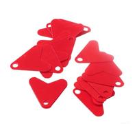 100pcs Fishtail Tails with Moving Spinners for DIY Lure Creators Who Want to Increase Their Success Rate on the Water (M)