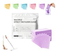 100PCS Floor Cleaning Tablets - Multi Surface Cleaner, Dissolvable Cleaning Tablets, Multi-Surface Antibacterial Cleaner for Hardwood, Tile & Laminate (Purple)