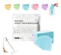 100PCS Floor Cleaning Tablets - Multi Surface Cleaner, Dissolvable Cleaning Tablets, Multi-Surface Antibacterial Cleaner for Hardwood, Tile & Laminate (Blue)