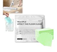 100PCS Floor Cleaning Tablets Multi-surface Cleaner, Floor Polish, Decontamination & Fragrance Cleaning Tablets, Dissolvable Floor Cleaning Sheets, Concentrated Cleaner for Hardwood & Tile (Green)
