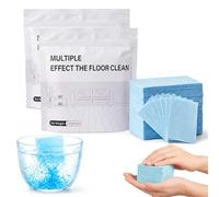 100PCS Floor Cleaning Tablets, Multi-Surface Floor Clean Tablets, Floor Cleaning Solution Tablets, Dissolvable Floor Cleaning Sheets, For Hardwood, Tile, Laminate & More (200PCS, Blue)
