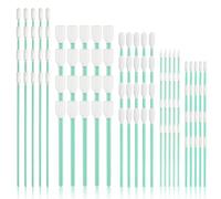 100pcs Foam Tip Cleaning Swab Kit, 5 Types Foam Swabs on Stick Sponge Printer Cleaning Swabs for Electronics Detailing Swabs Bundle for Painting Optics Lens Camera Arts Crafts Sewing Machine