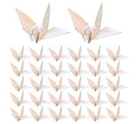 100pcs Folded Handmade Origami Paper Crane Wedding Party Decor 7cm