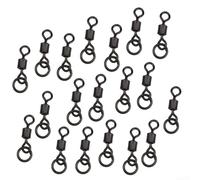 100pcs For CHOD Swivel Size 8 Ring Swivels for Carp Fishing, Facilitating Better Marker Float Integration (50pcs)