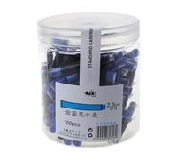 100pcs Fountain Pen Ink Bags Replacement Retractable Cartridge Diameter 2.6mm Black Blue or Black Blue Fountain Pen Refill Converter