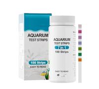 100Pcs Freshwater Saltwater Aquarium Water Testing Strips for Quick Analysis Aquarium Testing Strips Enduring Tester Paper