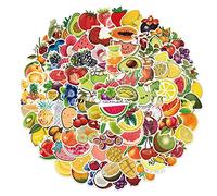 100Pcs Fruits and Vegetables Stickers for Kids Teens Adults Boys Girls Gift,Stickers Pack for Laptop,Skateboard Luggage Car Bike Cup Computer Water Bottle Decor,Fruits Vinyl Waterproof Sticker Decal