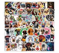 100Pcs Fun Dog Post Set, Cute Puppy Stickers, Vinyl Stickers, Doodle Stickers, Water Bottle Skateboard Laptop Stickers, Adult Gift Boys Girls Gift